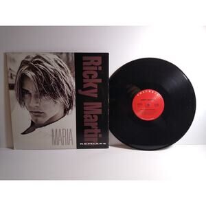 Ricky Martin Maria (Remixes) 12" Vinyl Record Spanish Spanglish 1996 Latin Pop